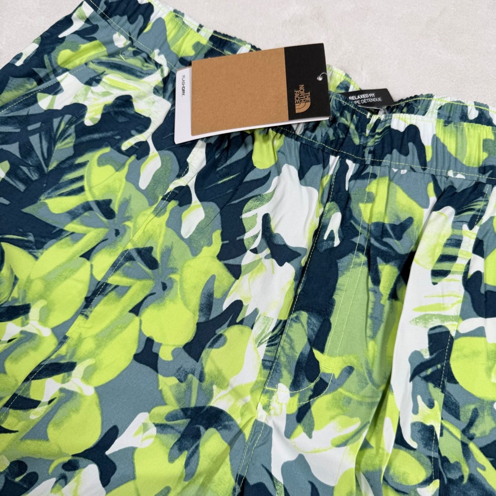 The North Face Mens Class V Pull On Shorts XL Green Tropical NF0A7QLC557 NEW